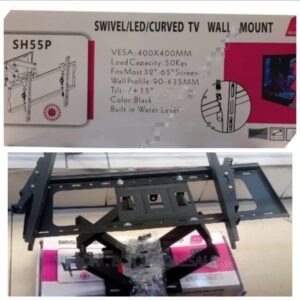 Heavy Heavy Load Double Arm Rotating TV Brackets 55P- (32"- 65")