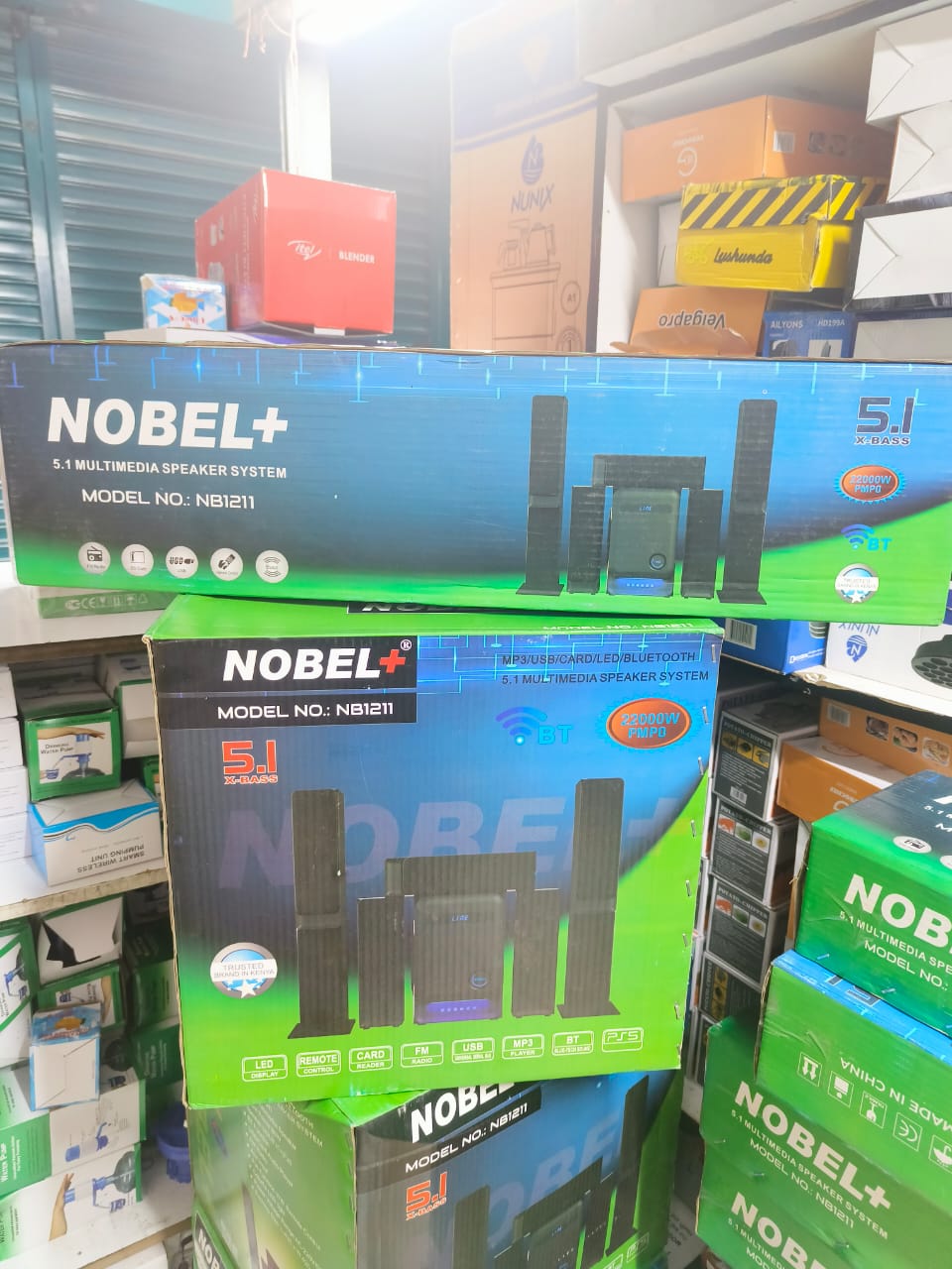 Nobel NB1211/1212 5.1Home Theater Speaker System.
