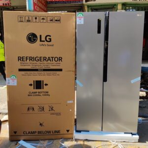 LG SIDE BY SIDE FRIDGE 519LITRES NO FROST GC-FB507PQAM.