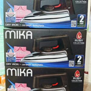 Mika Dry Iron Ceramic Soleplate