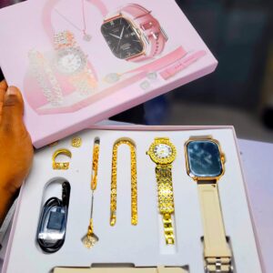 A58 Plus Smart Watch plus Bracelet Combo Set