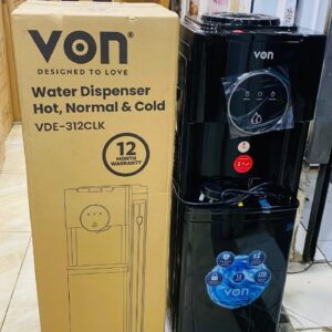 Von hot, normal and cold dispenser VDE-312CLK top load