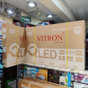 Vitron 50" QLED Smart Android Frameless with Bluetooth