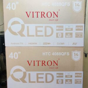 Vitron 40" QLED Smart Android Frameless with Bluetooth