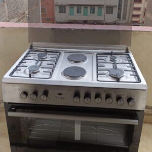 60 by 90 tlac 4+2 standing cooker with electric oven